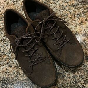 Ecco Men’s Brown Genuine Leather Casual Shoes